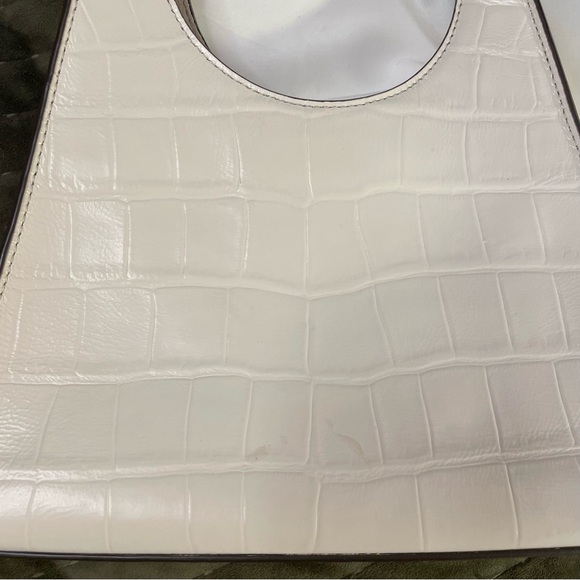 STAUD Small Rey Croc-Embossed Leather Bag - Picture 4 of 5